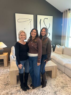 Origen Realty agents visiting Pulte Homes in Windcress nieghborhood in Cove, TX
