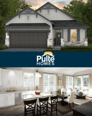 Snapshot of Pulte Home style available in Windcress neighborhood in Cove, TX
